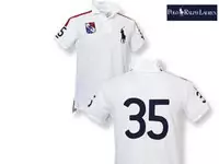 polo tee shirt 2013 short sleeve coupe du monde de flag blanc 35 number